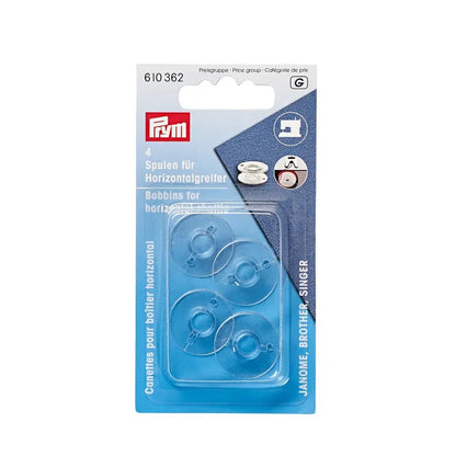 Prym Sewing Machine Bobbins, Horizontal Gripper, 20.5mm