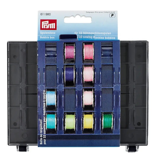 Prym Bobbin Box For 32 Sewing Machine Bobbins