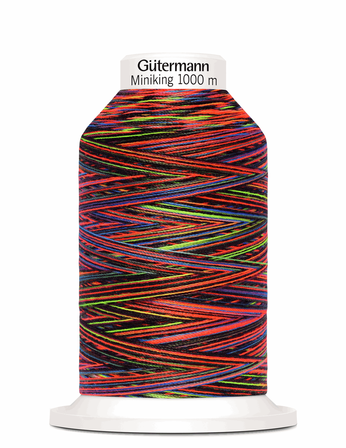 Multicolour Gutermann Miniking overlocking Thread 1000mtr