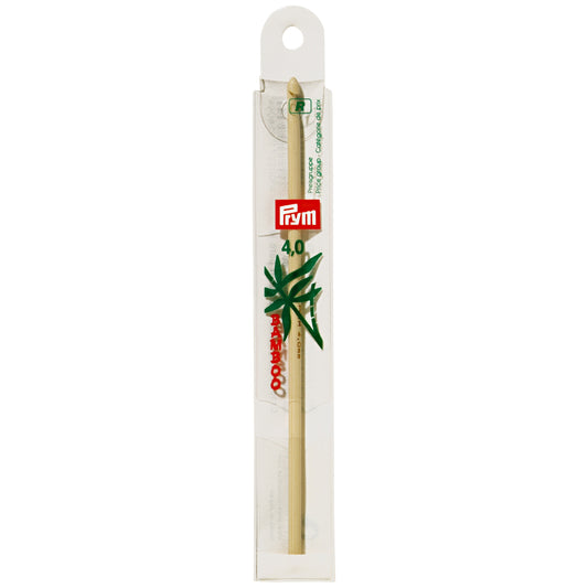 Prym Wool Crochet Hooks, Bamboo, 15cm, 7 Variants