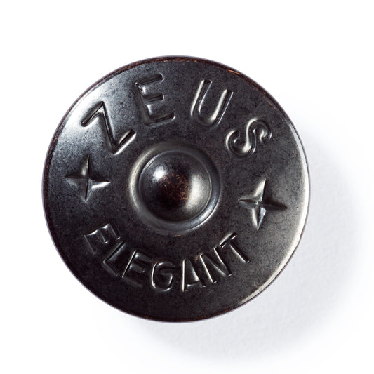 Bachelor Jeans Buttons Zeus, 16mm, black