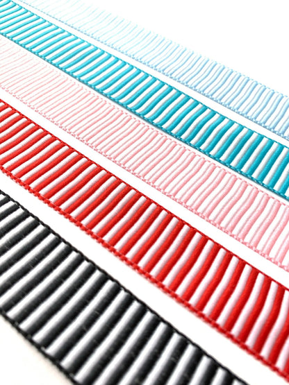 Bicolour Striped Ribbon