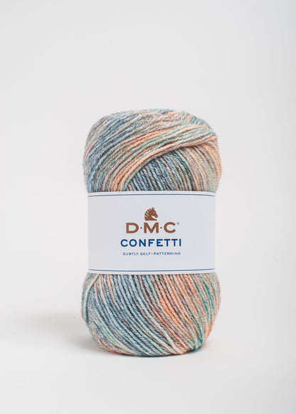 DMC Confetti Multicolour Yarn, 8 colours