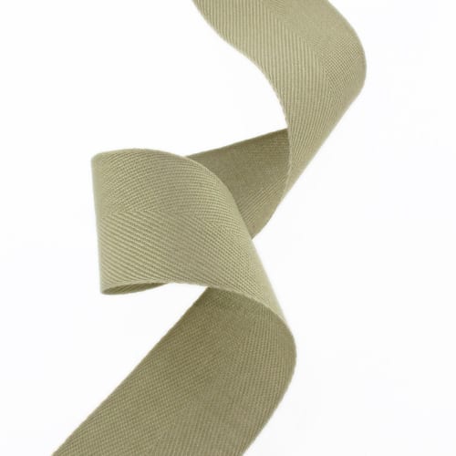 Cotton Twill Lightweight Herringbone Ribbon