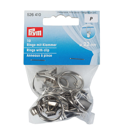 Curtain Rings with fasteners