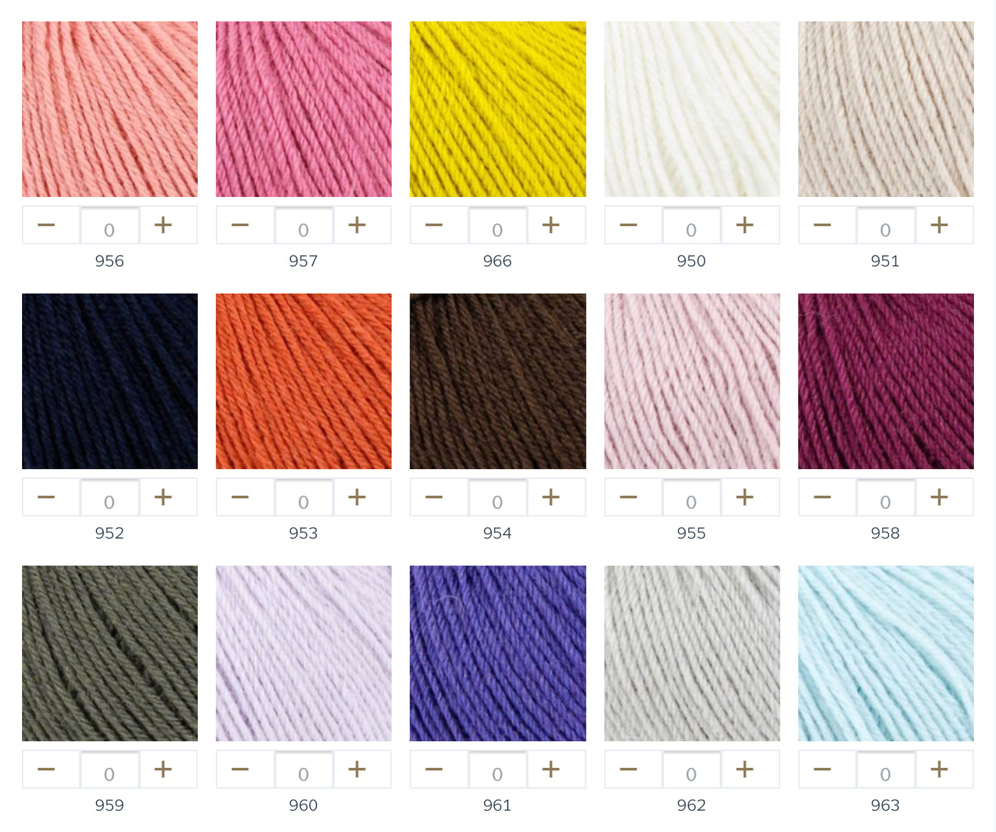 DMC Merino Essentiel 3 Yarn, 36 colours