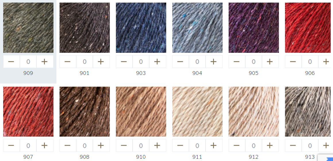 DMC Merino Essentiel 4 Tweed Yarn, 12 colours