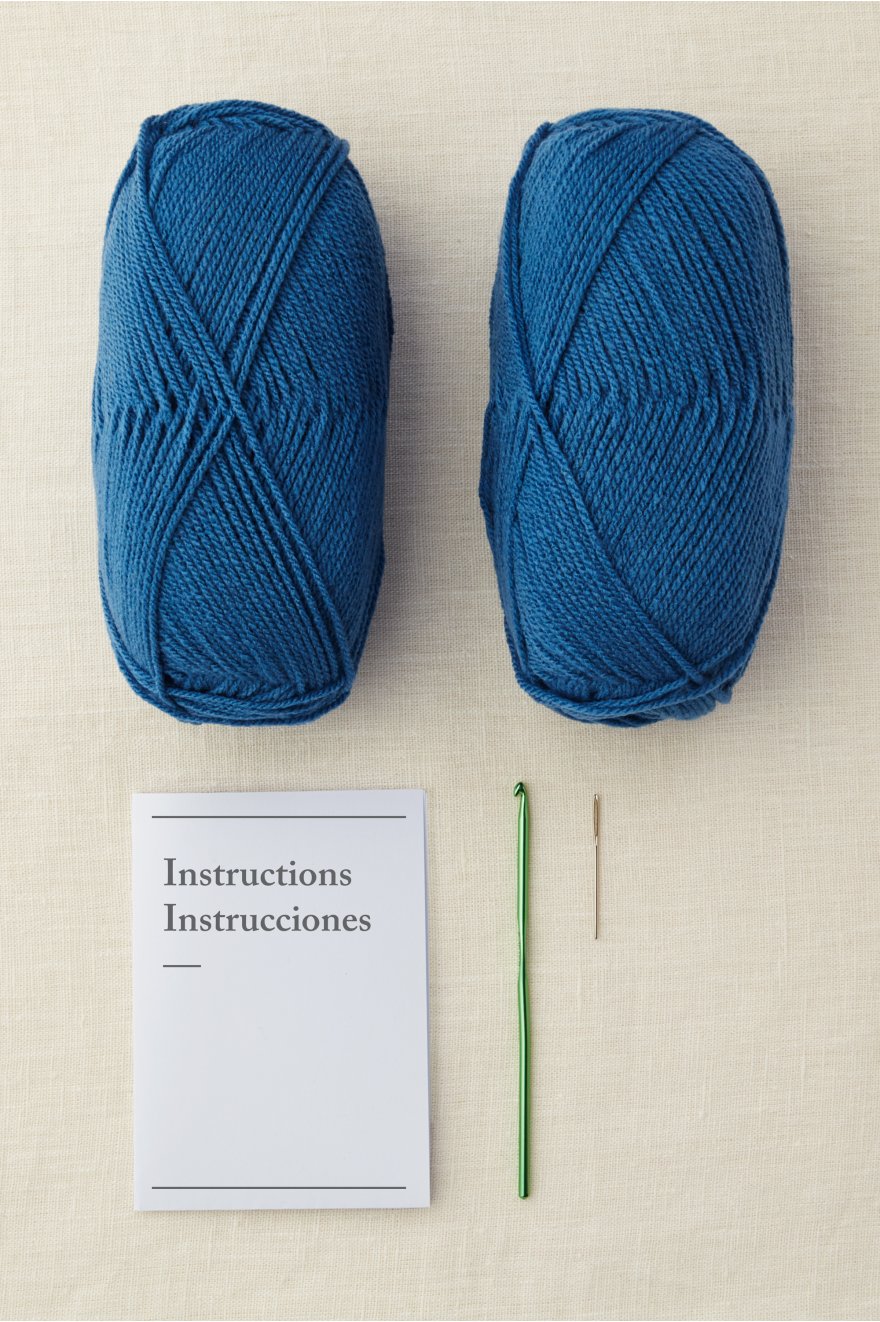 DMC Crochet Kit- The contemplative cushion