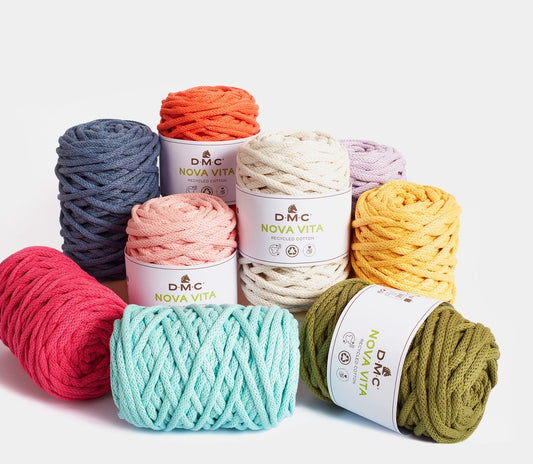 DMC Nova Vita 12 Cotton Yarn, 24 colours