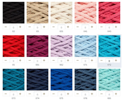 DMC Nova Vita 12 Cotton Yarn, 24 colours