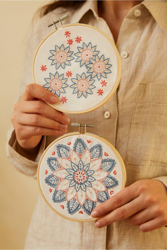 DMC embroidery kit - The mindful mandala