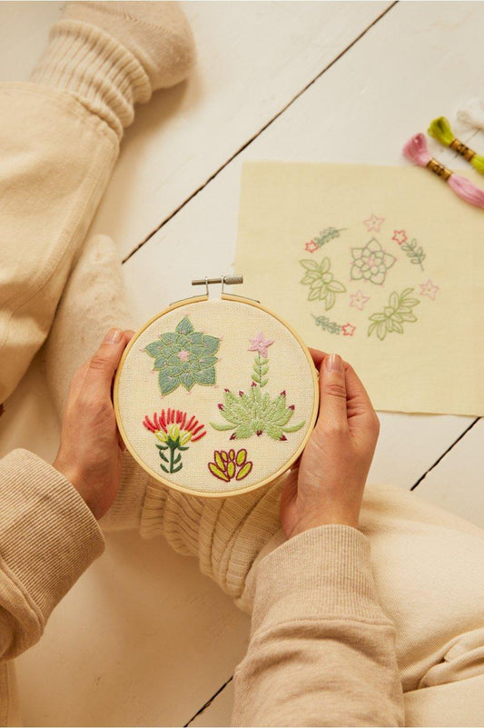 DMC embroidery kit - The garden