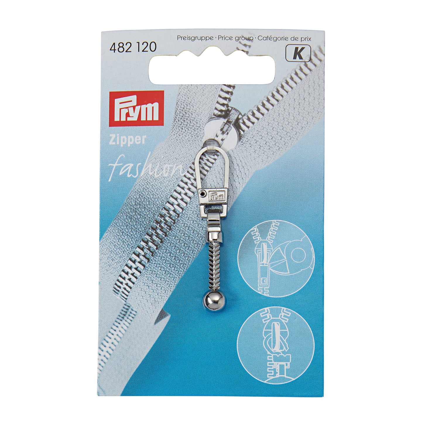 Prym fashion zipper club puller