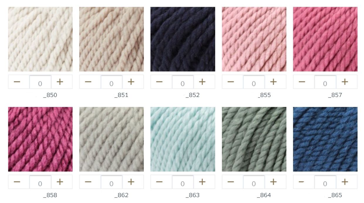 DMC Merino Essentiel 8, 18 Colours