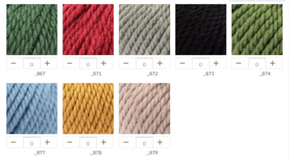 DMC Merino Essentiel 8, 18 Colours