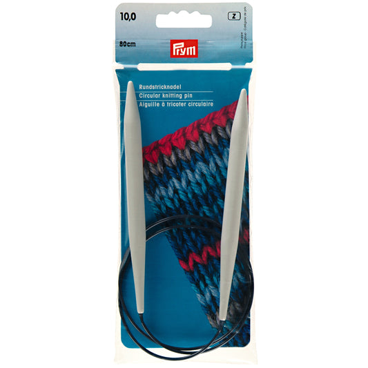 Prym Circular Knitting Needles, Plastic, 8 Variants