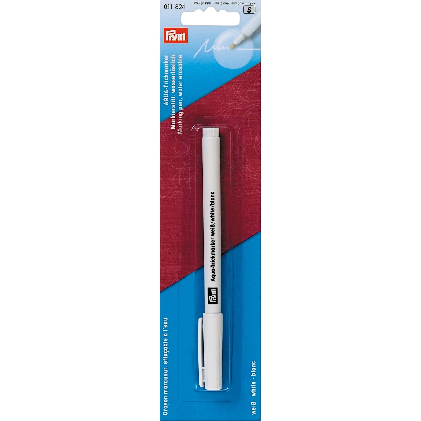 Marking pen, water erasable