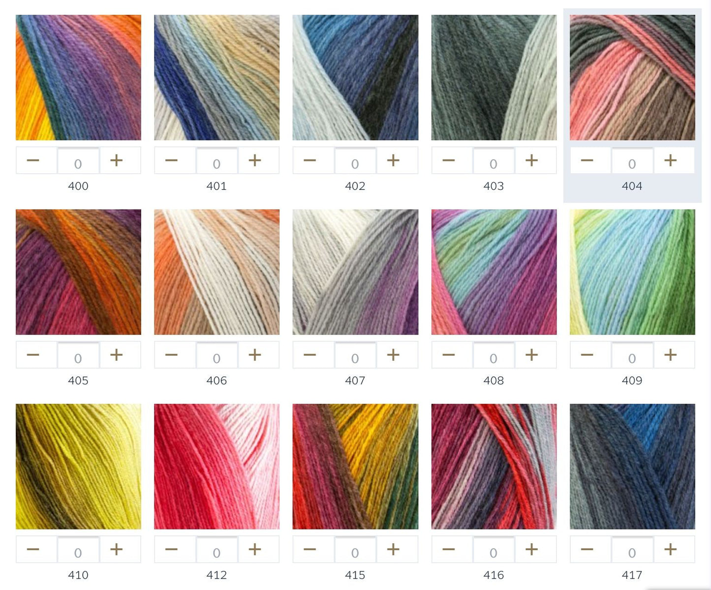 DMC Brio Multicolour Yarn, 18 Colours