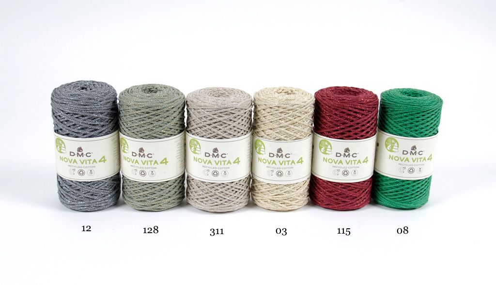 DMC Nova Vita 4 Cotton Yarn, 18 colours