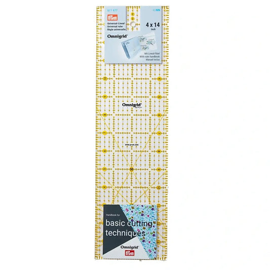 Prym Universal Ruler, 4x14inch Grid