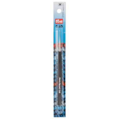 Prym Crochet Hook, Record, Soft-grip, 0.60mm, Silver-coloured, 6 Variants