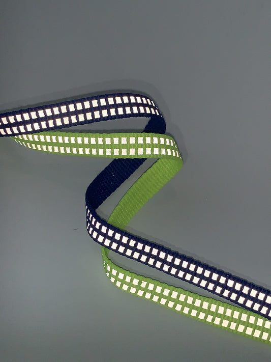 Reflective webbing tape, 8 colours