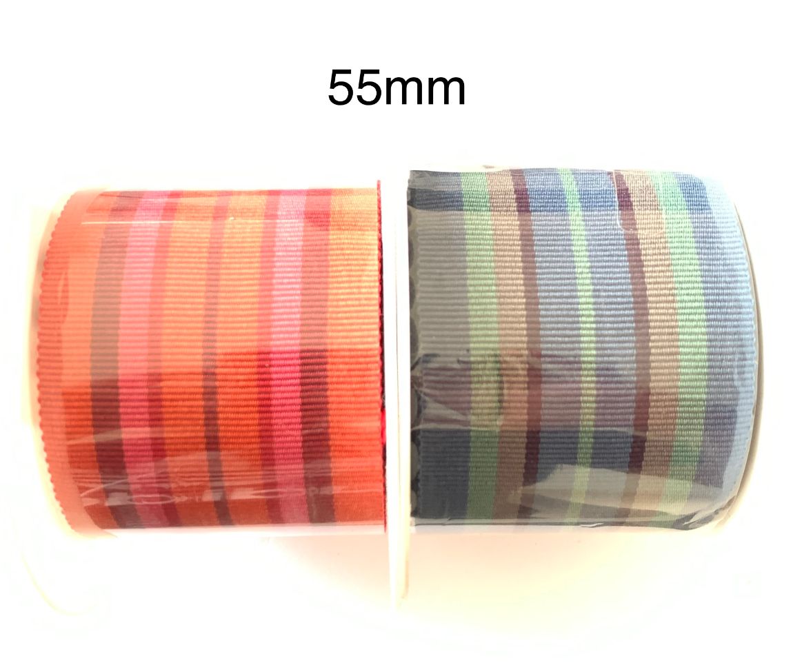 Striped grosgrain, 4 variants