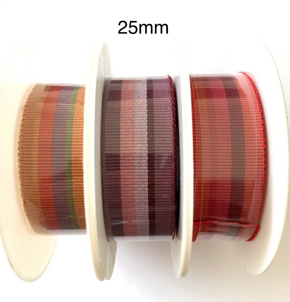 Striped grosgrain, 4 variants