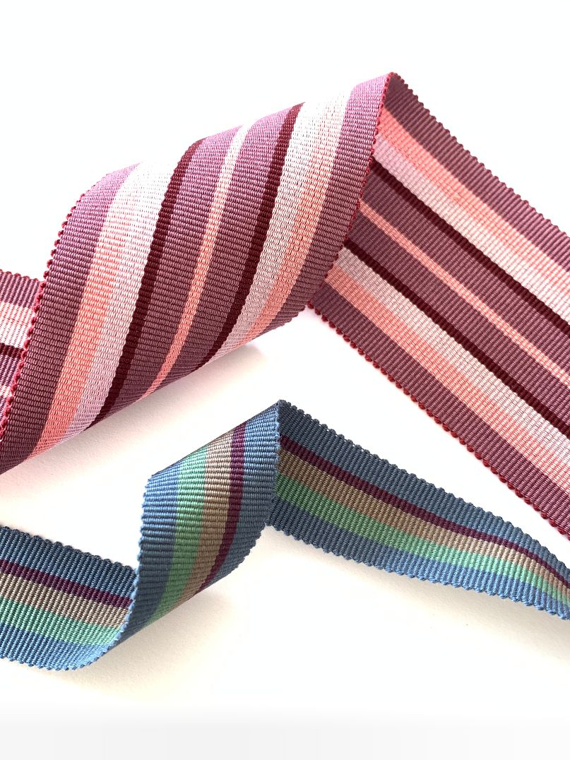 Striped grosgrain, 4 variants