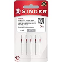 Singer Universal Needles Size 60/08, 5pc