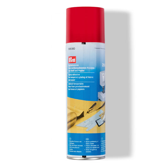 Prym spray adhesive for temporary gluing of fabric and paper