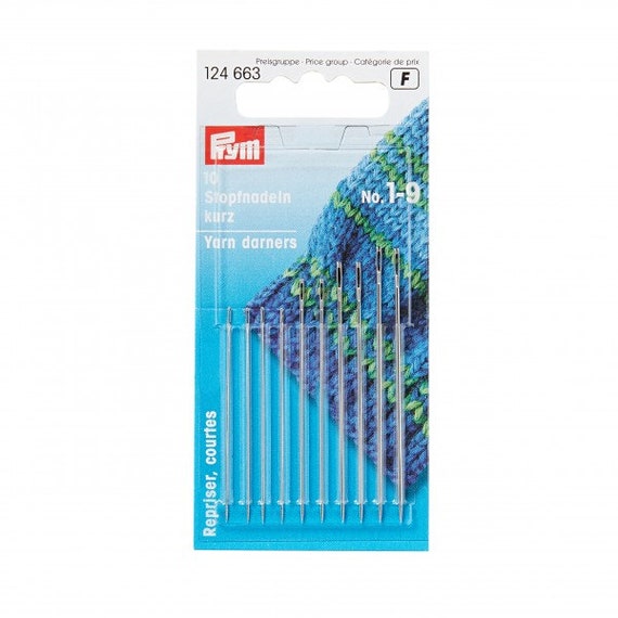 Prym Yarn Darning Needles no.1-9