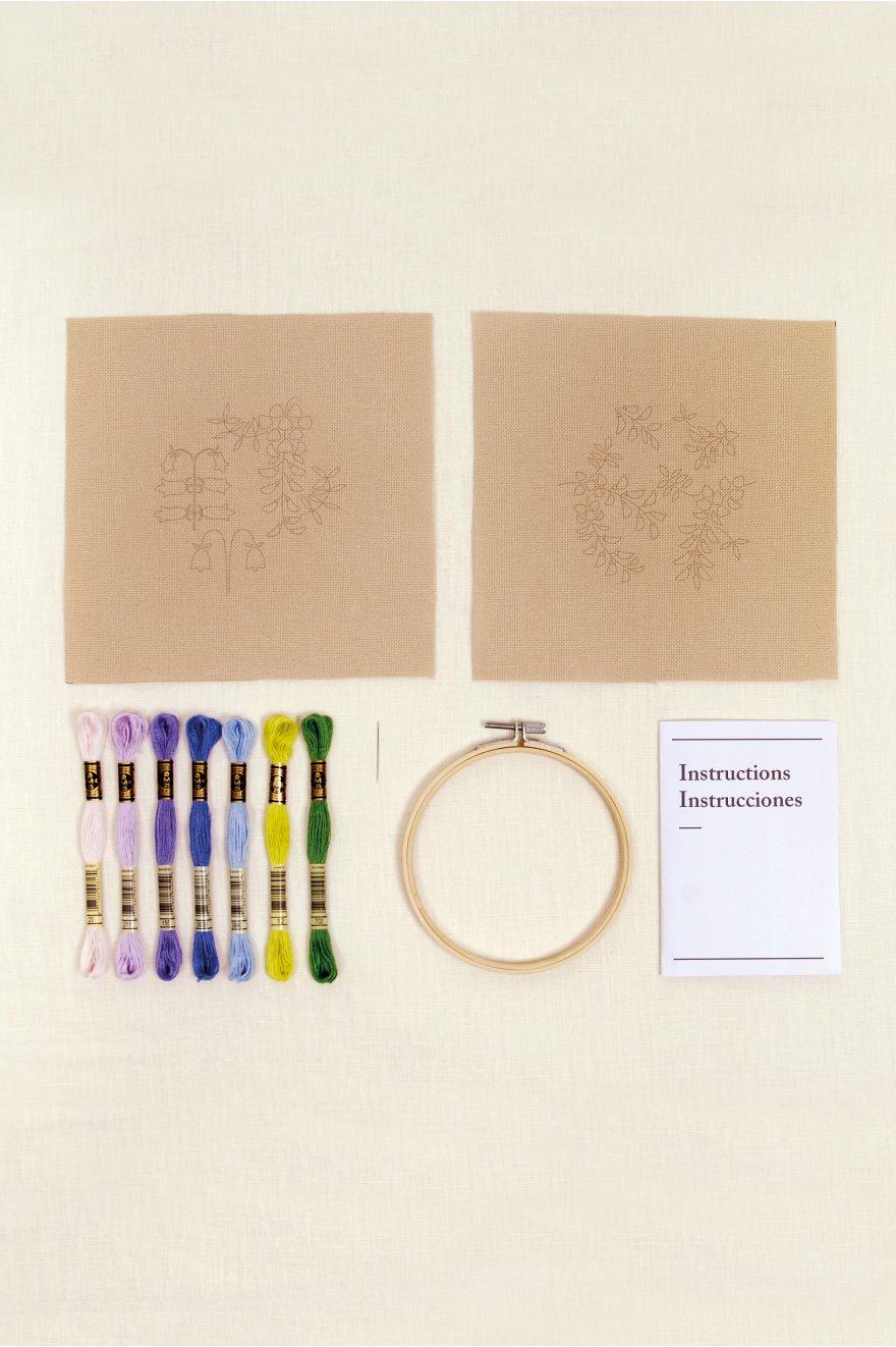 DMC embroidery kit - Smell of spring